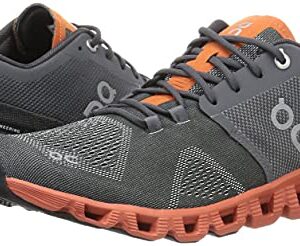 On Running Men's Cloud X Textile Synthetic Shoes, Rust/Rock, Size 13 M US