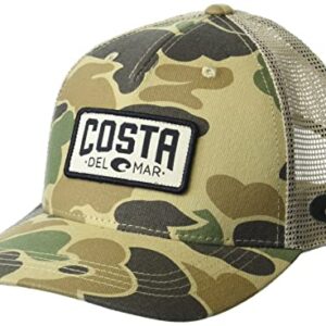 Costa Del Mar Camo Duck Trucker Hat, One Size