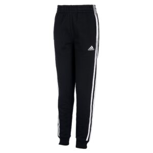 adidas boys Iconic Tricot Jogger Track Pants, Iconic Black, X-Large US