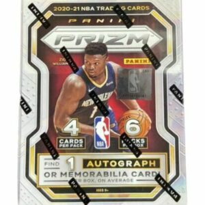 2020/21 Panini Prizm NBA Basketball Blaster Box 6 Packs Per Box Factory Sealed Box