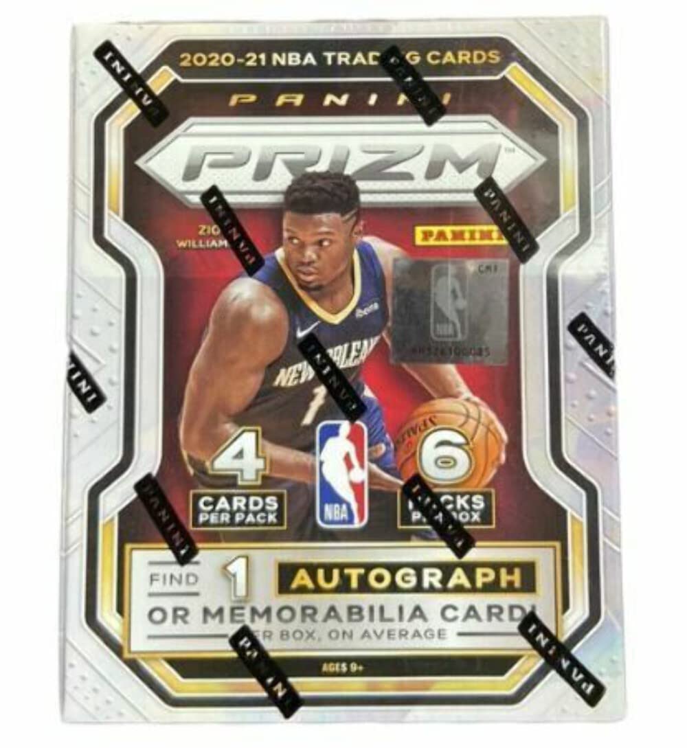 2020/21 Panini Prizm NBA Basketball Blaster Box 6 Packs Per Box Factory Sealed Box