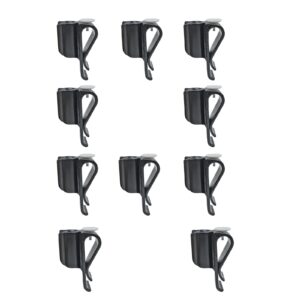 10 pack golf putter clip golf bag clip on putter clamp holder golf putter clip organizer ball marker for golf accessories