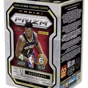 2020/21 Panini Prizm NBA Basketball Blaster Box 6 Packs Per Box Factory Sealed Box