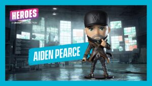 ubisoft heroes: series 3 - watch dogs (aiden pearce) /figures