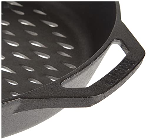 Lodge 12" Cast Iron Dual Handle Grill Basket