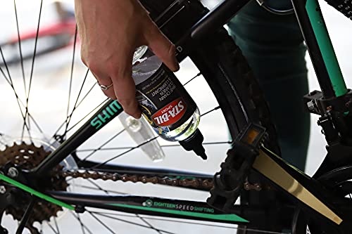 STA-BIL SPORT Bike Chain Cleaner & Lubricant - Prevents Rust on Chains, Cables, and Derailleurs, Premium Lubricant, Easy to Apply, Preserves Bike Chains, 8oz (22406)