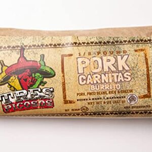 Tres Picosos Burritos Pack of 12 (Pork Carnitas)