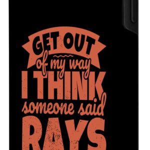 iPhone 11 Pro Ray for Stingray Lovers Sea Batoidea - Get out of my way Case