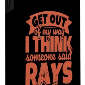 iPhone 11 Pro Ray for Stingray Lovers Sea Batoidea - Get out of my way Case