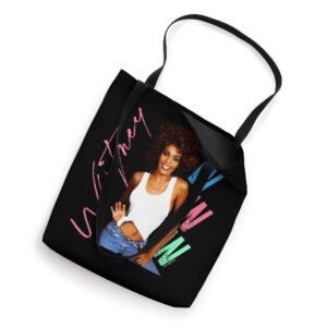 Whitney Houston I Wanna Dance With Somebody Tote Bag