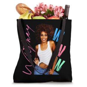 Whitney Houston I Wanna Dance With Somebody Tote Bag