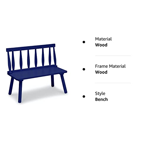 Delta Children Windsor Bench, Navy