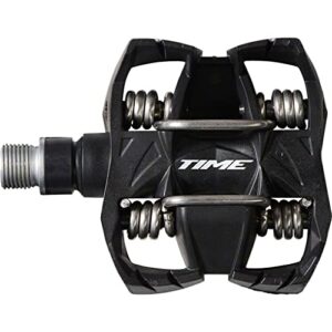 time atac mx 4 enduro pedal - atac easy cleats - black