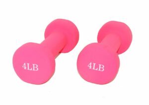 piedrunner dumb bell 4lbs 2pcs, neoprene plastic immersion coated steel core, hand weights, yoga training equipment, sports training accessories, dumb bell 4 pounds 1 pair