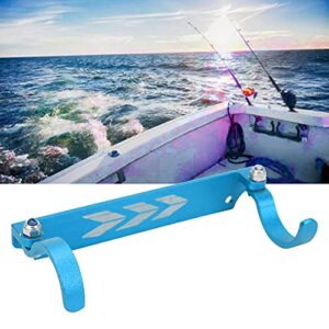 velaurs competitive side hanger, fishing box fast hanging accessories aluminium alloy for fishing for fishing tool(blue)