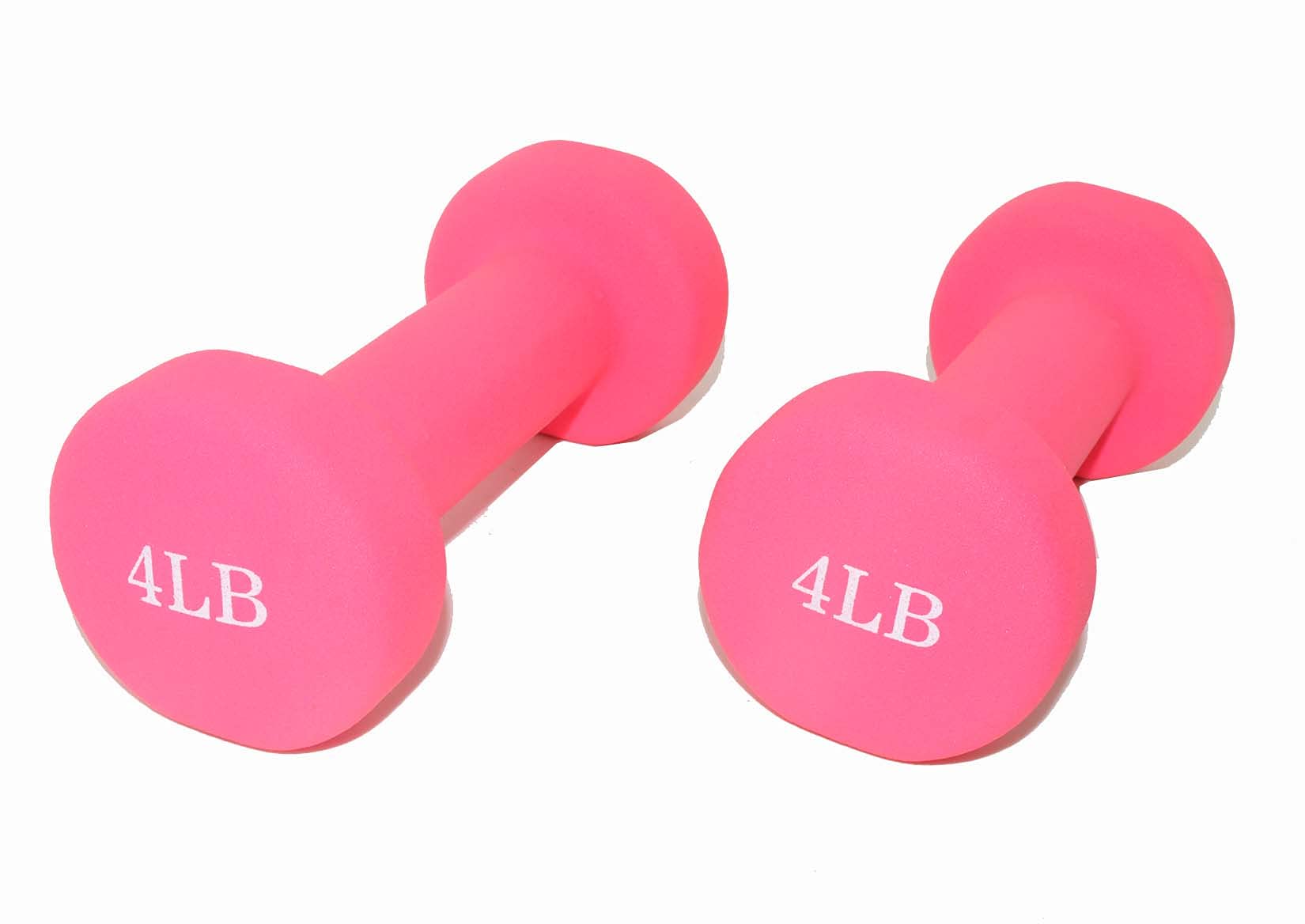 Piedrunner Dumb Bell 4Lbs 2PCS, Neoprene Plastic Immersion Coated Steel Core, Hand Weights, Yoga Training Equipment, Sports Training Accessories, Dumb Bell 4 Pounds 1 Pair