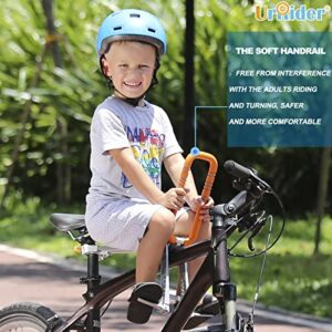 UrRider Child Bike Seat, Front Mount Kids Bike Seat,Fit Mountain Bikes, Cruiser Bikes, Folding Bikes, Ultra Light,Portable, Tool-Free, Quick-Release,Toddler Bike Seat for Baby 2-6 Years(up to 60lbs)