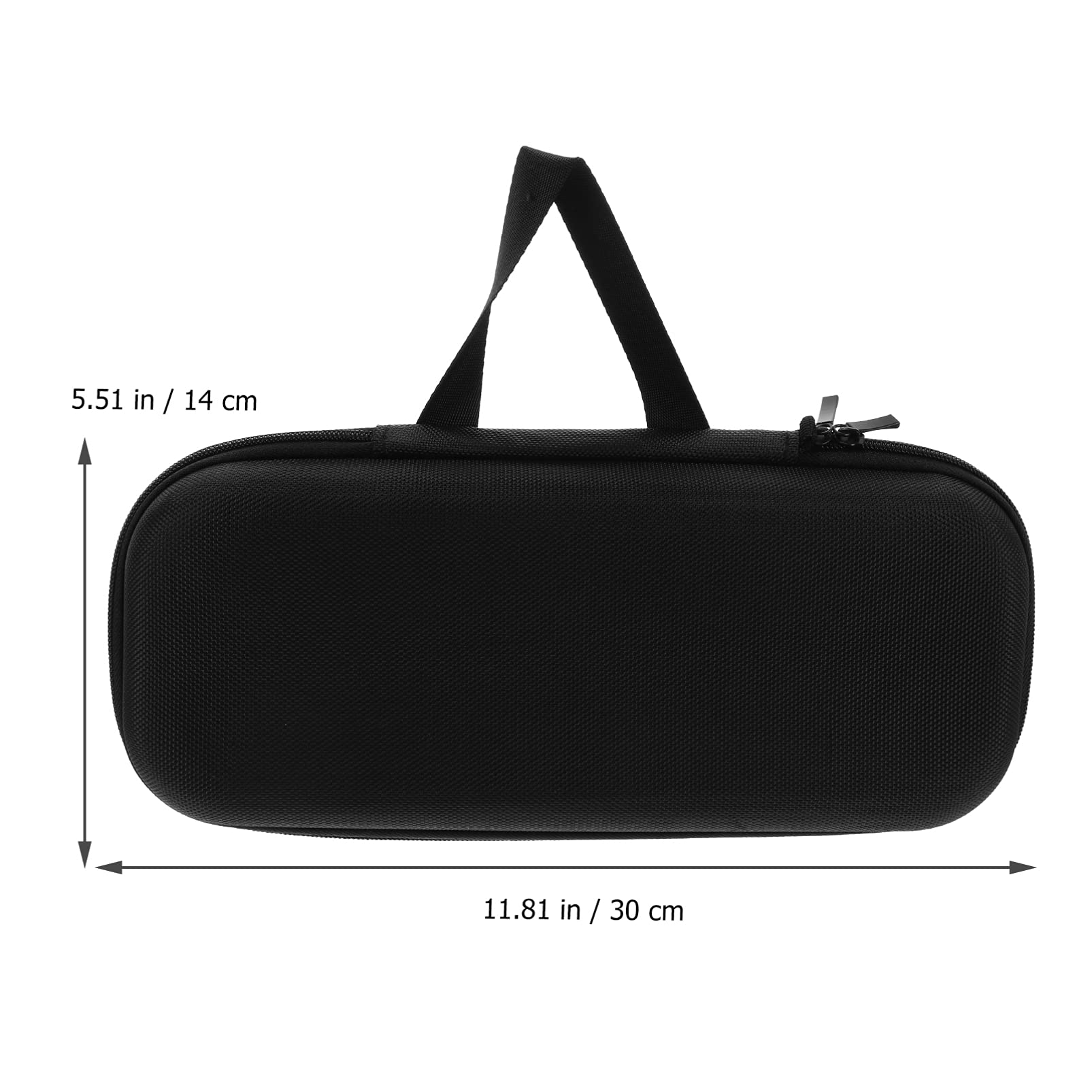 Happyyami Wireless Microphone Case Portable Microphone Hard Shell Mic Case Handbag Storage for Projector Case Microphone Case Recorder 30139cmCm