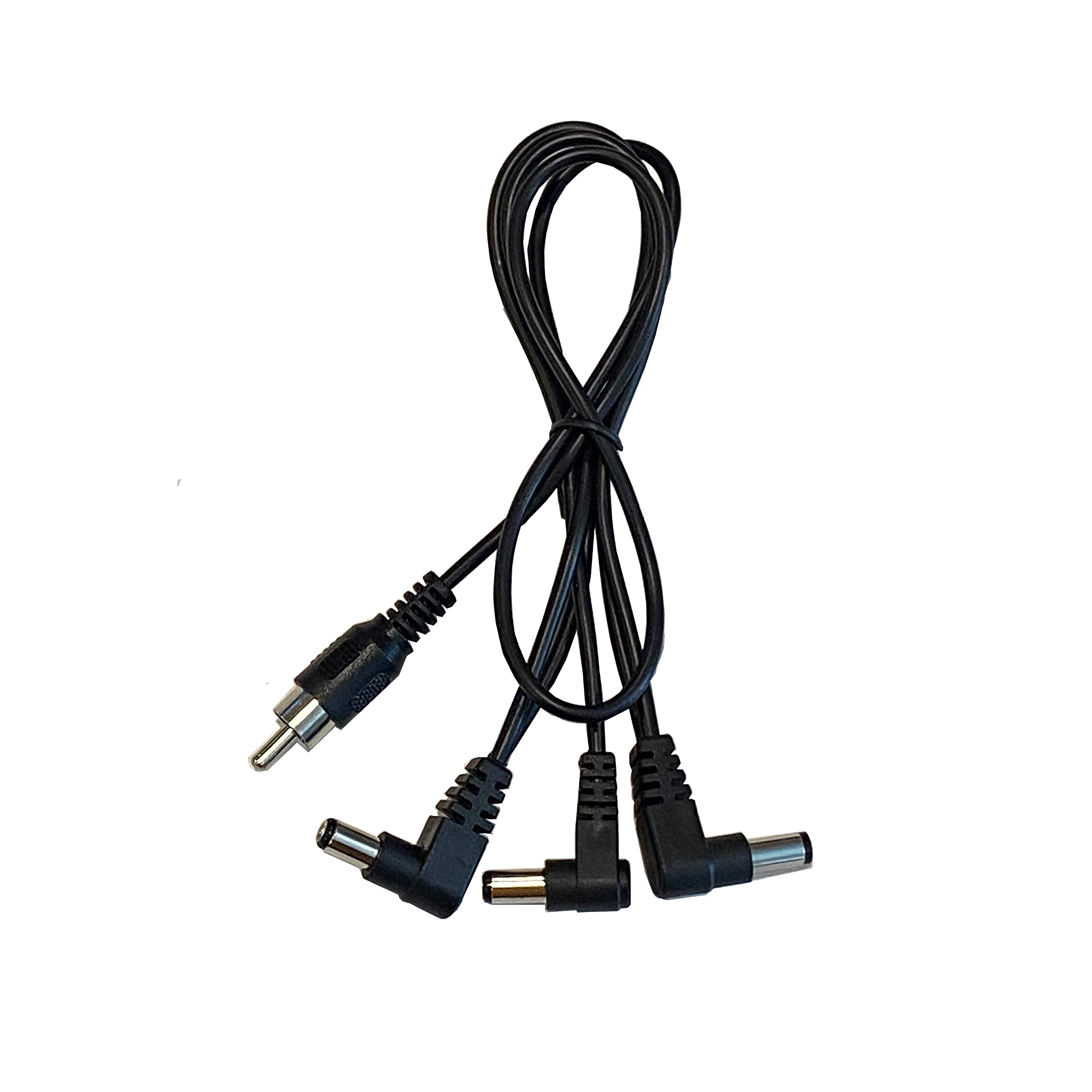 Kurrent Electric (3) Pack of 3 Way Split Effects Pedal DC Power Cables for CIOKS Power Supplies