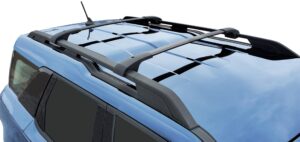 brightlines customized crossbars roof racks compatible with 2021 2022 2023 2024 ford bronco sport base & big bend models for kayak luggage ski bike carrier