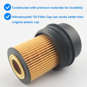 Oil Filter Cap Assembly, Replace 55593189, PF2257G Compatible with Buick Chevy Saturn - 2013-2021 Encore, 2009-2011 Aveo Aveo5, 2011-2015 Cruze, 2012-2020 Sonic, 2013-2021 Trax, 2008-2009 Astra, More