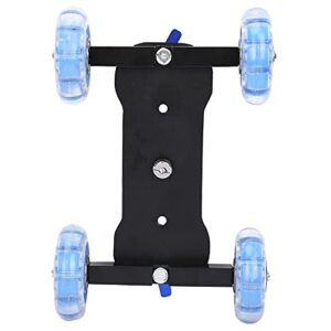 Voluxe Camera Dolly Wheel, Camera Dolly Skater, Silicone 1 PCS 1/4'' Screw 10KG Payload for Cellphone DSLR Camera Action Camera Photographers