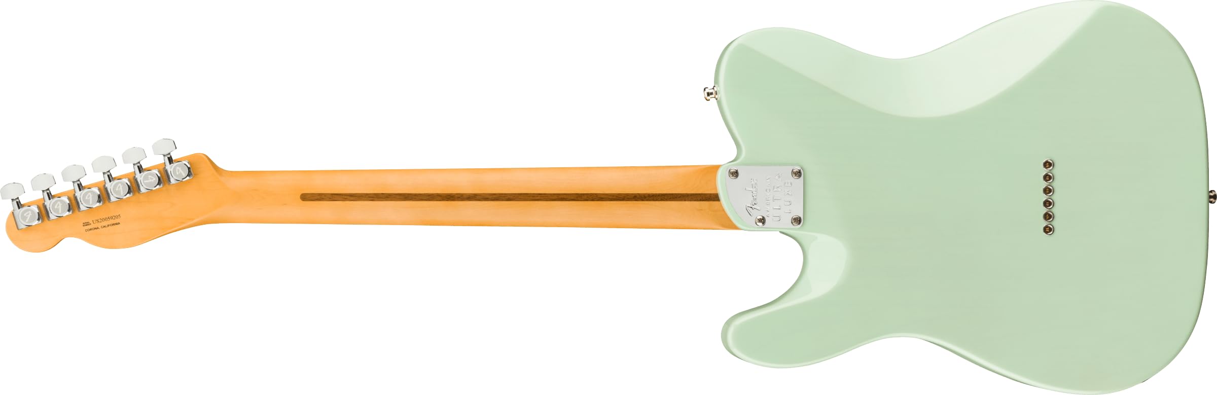 Fender American Ultra Luxe Telecaster - Surf Green with Rosewood Fingerboard