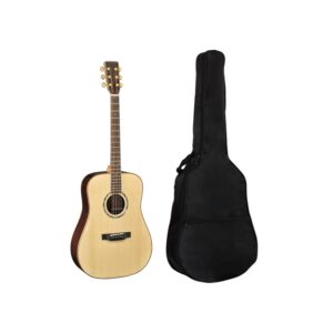 41-inch acoustic guitar bag with adjustable shoulder strap. guitar bag with back hanging loop, suitable for acoustic guitars, electric guitars, bass guitars, and classical guitars