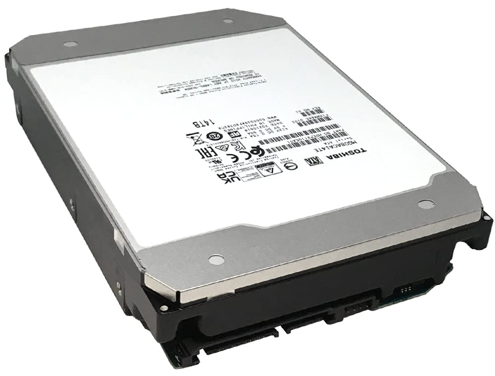 Toshiba MG Series Enterprise 14TB 256MB Cache 7200RPM SATA 6.0Gb/s 3.5" Internal Enterprise Hard Drive (MG08ACA14TE)