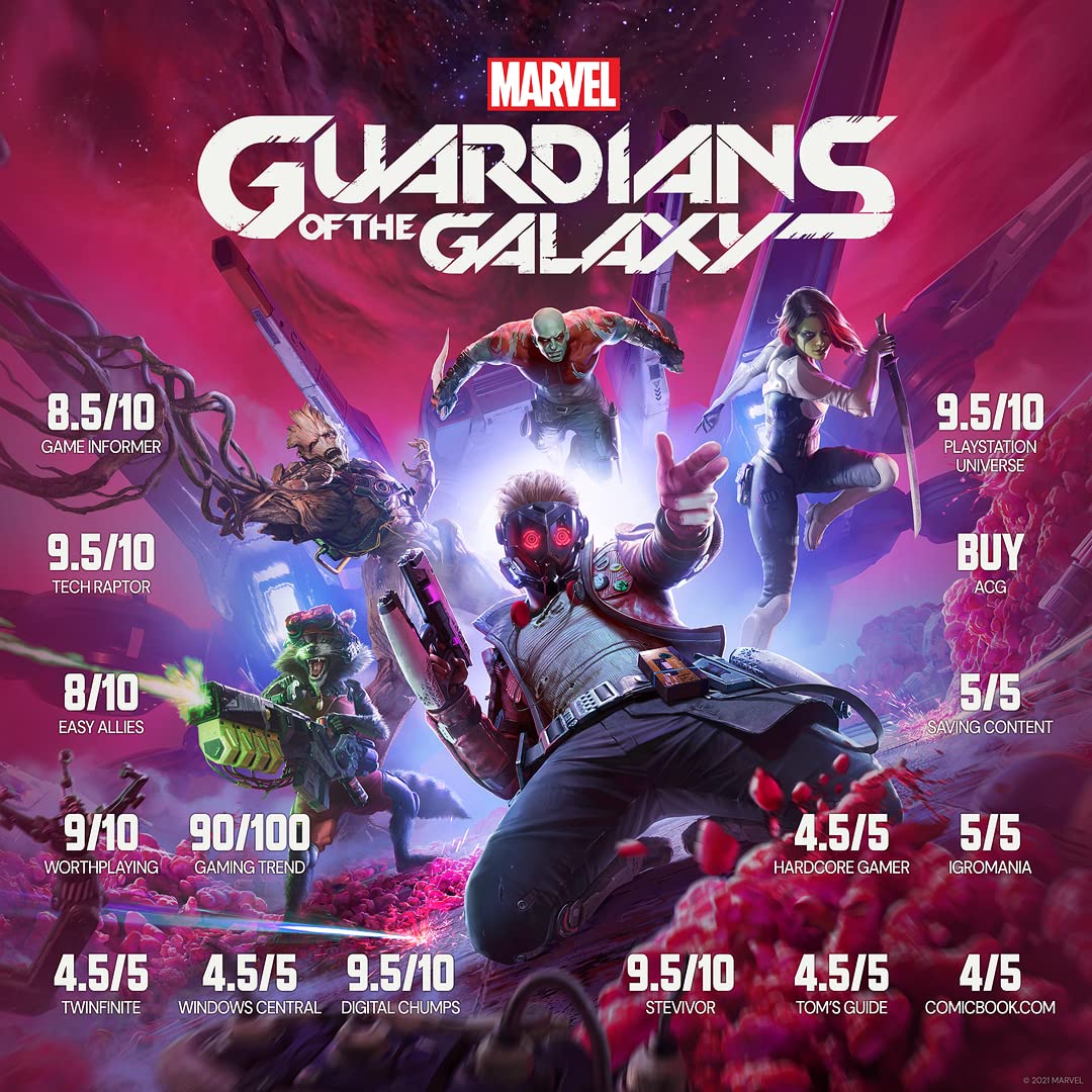 Marvel's Guardians Of The Galaxy with Digital Comic (Exclusive to Amazon.co.UK) (PS5)