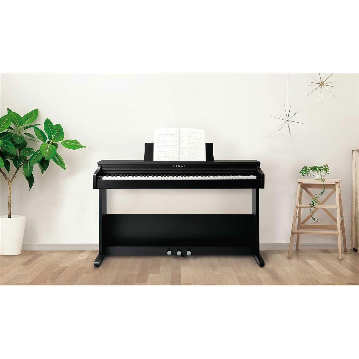 Kawai KDP75 Digital Home Piano - Embossed Black