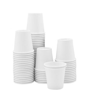 comfy package [3 oz. - 100 count small paper cups, disposable mini bathroom mouthwash cups