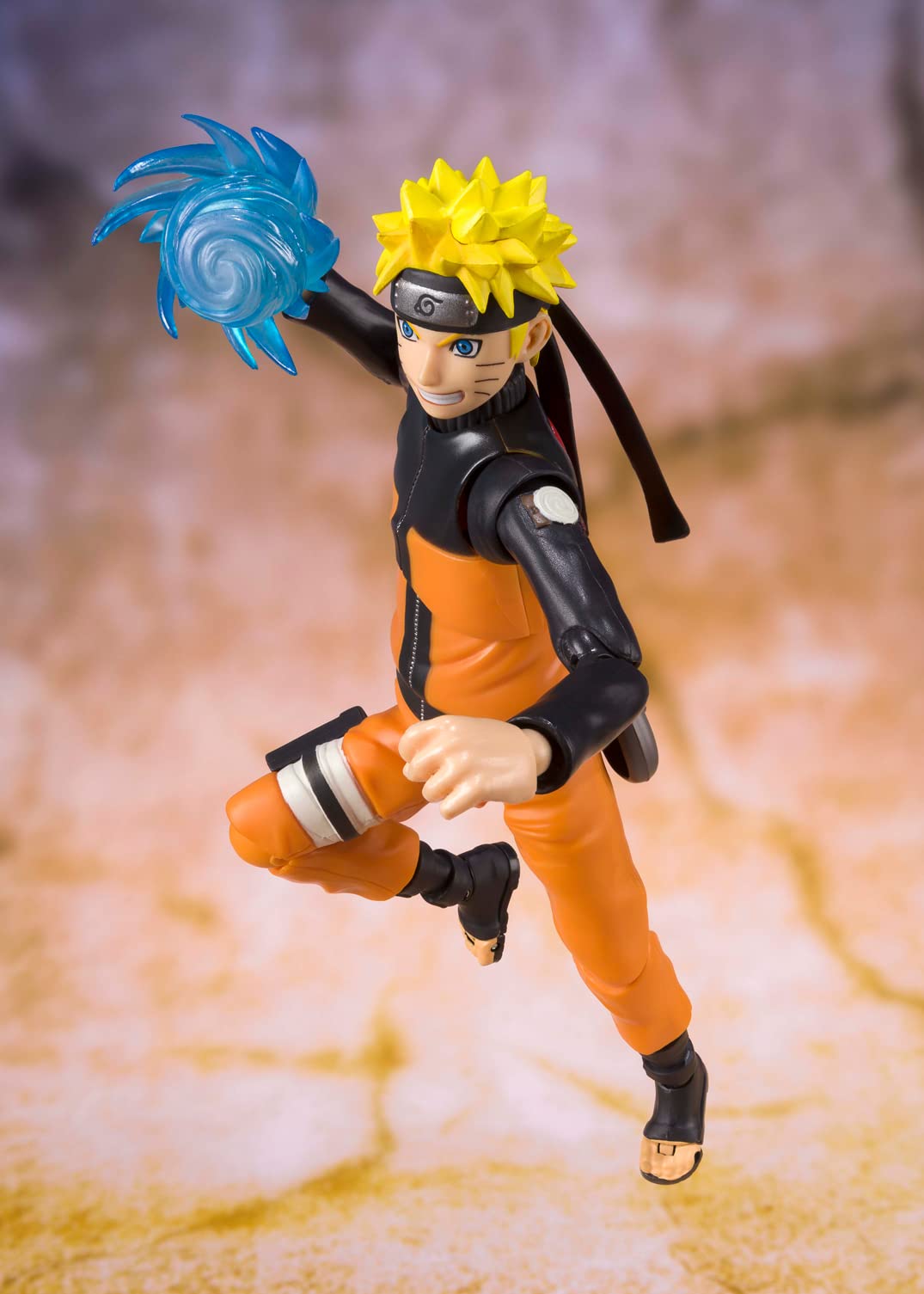 TAMASHII NATIONS - Naruto Shippuden - Naruto Uzumaki [Best Selection] (New Package Ver.), Bandai Spirits S.H.Figuarts Action Figure