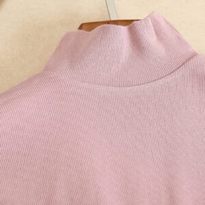 Elegtiskas Mock Turtleneck Dickey Collar Hoodie High Neck Detachable Collar