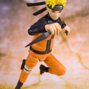 TAMASHII NATIONS - Naruto Shippuden - Naruto Uzumaki [Best Selection] (New Package Ver.), Bandai Spirits S.H.Figuarts Action Figure