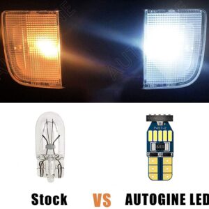 AUTOGINE White LED Interior Lights Kit Package for Ford Explorer 2011 2012 2013 2014 2015 2016 2017 2018 2019 Super Bright 6000K Interior LED Light Bulb Package + Install Tool