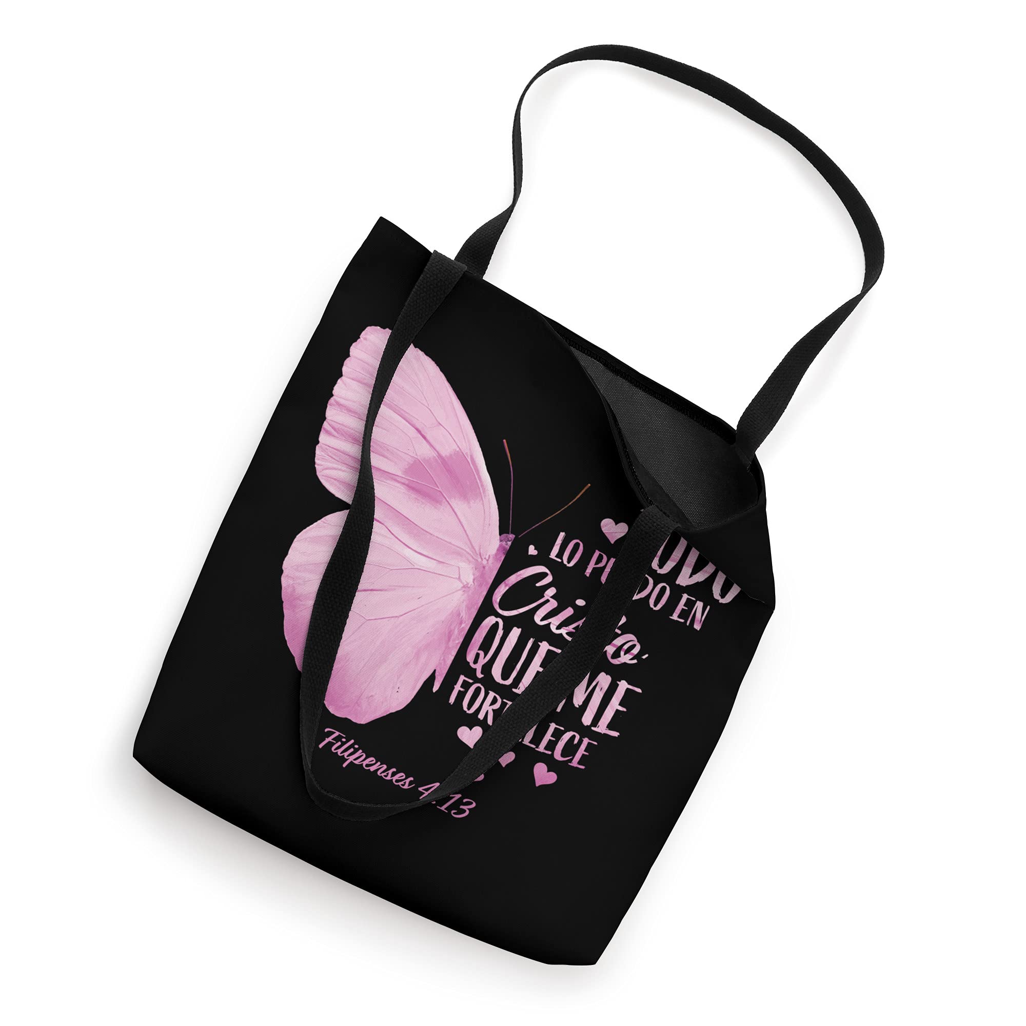 Christian Gift Women Spanish Religious Verse Sayings Her Mom Tote Bag