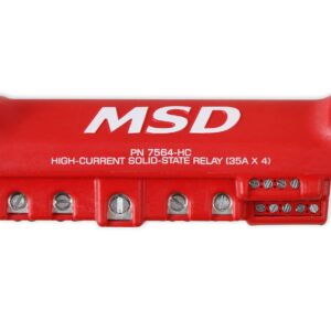 MSD 7564-HC High-Current Solid-State Relay 35Ax4, Red