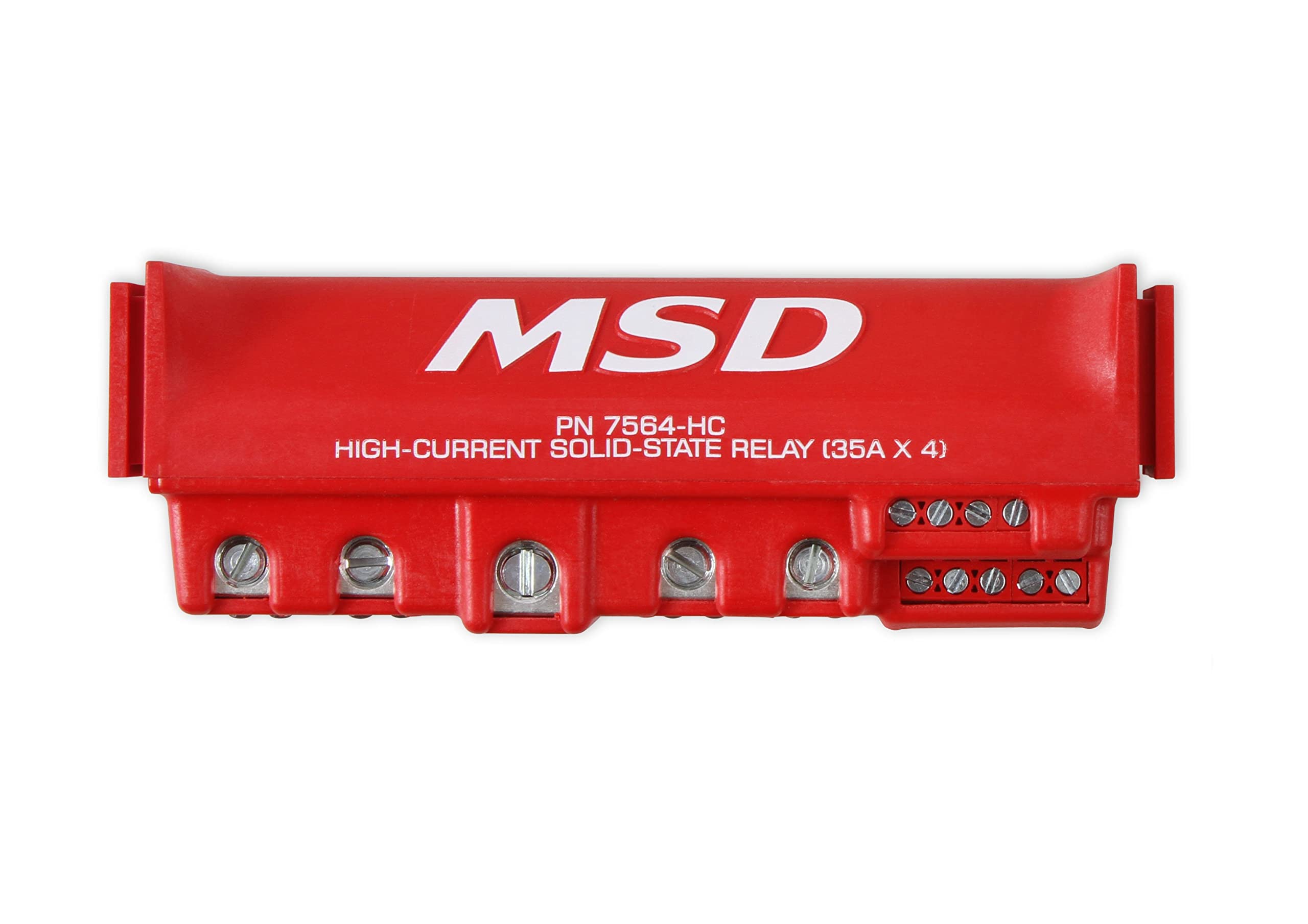 MSD 7564-HC High-Current Solid-State Relay 35Ax4, Red