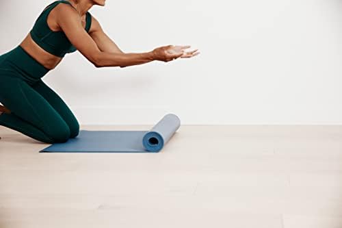 Manduka PRO Yoga Mat – Premium 6mm Thick Mat, Eco Friendly, Oeko-Tex Certified, Free of ALL Chemicals, High Performance Grip, Ultra Dense Cushioning for Support & Stability in Yoga, Pilates, Gym and Any General Fitness - 71 inches, Maldive