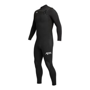 XCEL Men's Comp 4/3mm Fullsuit (Black, X-Large)