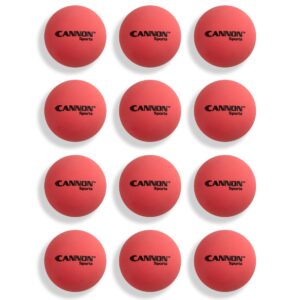 cannon sports pink high bounce handballs & racquetballs (1 dozen bulk)