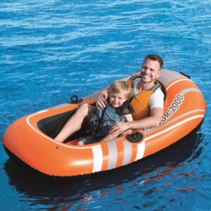 H20GO! H2OGO! Kondor 2000 Inflatable Boat Two Person Explorer Raft