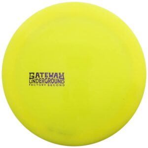 gateway disc sports factory second hyper-diamond journey distance driver golf disc [colors and hot stamps will vary] - 173-176g