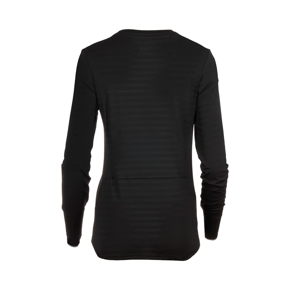 Mizuno Women's Athletic Eco Long Sleeve, Black, Medium