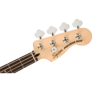 Squier by Fender Precision Bass Guitar Kit, Affinity Series, Laurel Fingerboard, 3-Color Sunburst, Poplar Body, with Guitar Bag and Rumble 15 Amp Bass Amp, Cable, Guitar Strap and More