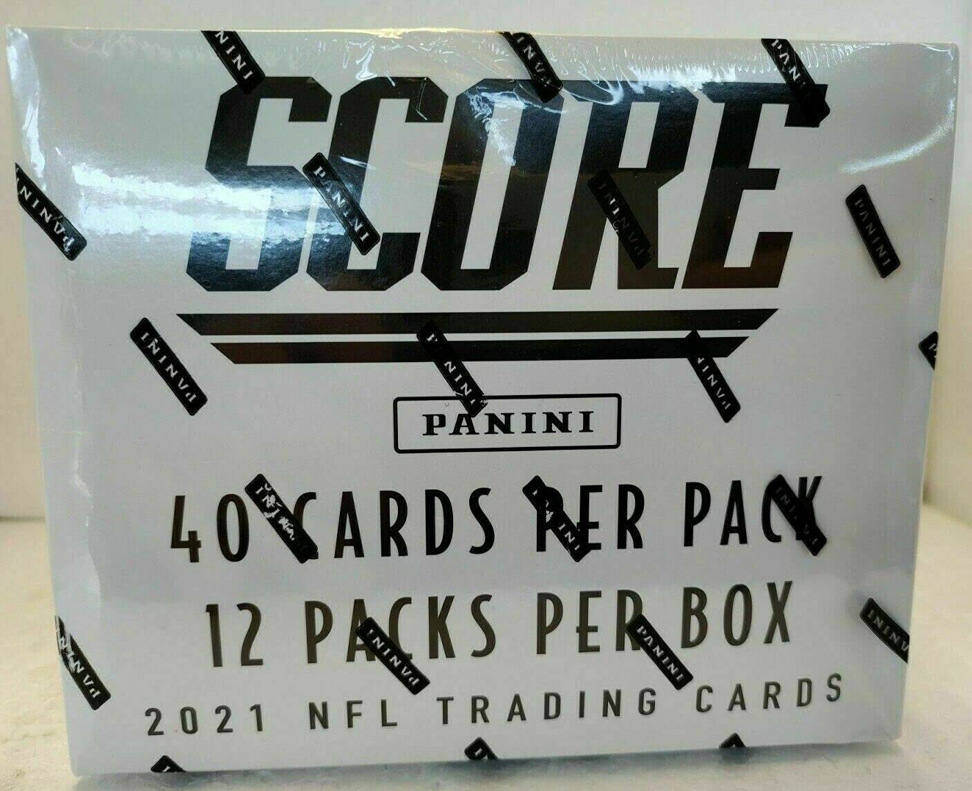 NFL 2021 Score Football Trading Card CELLO Box [12 Packs] (Pre-Order ships July)