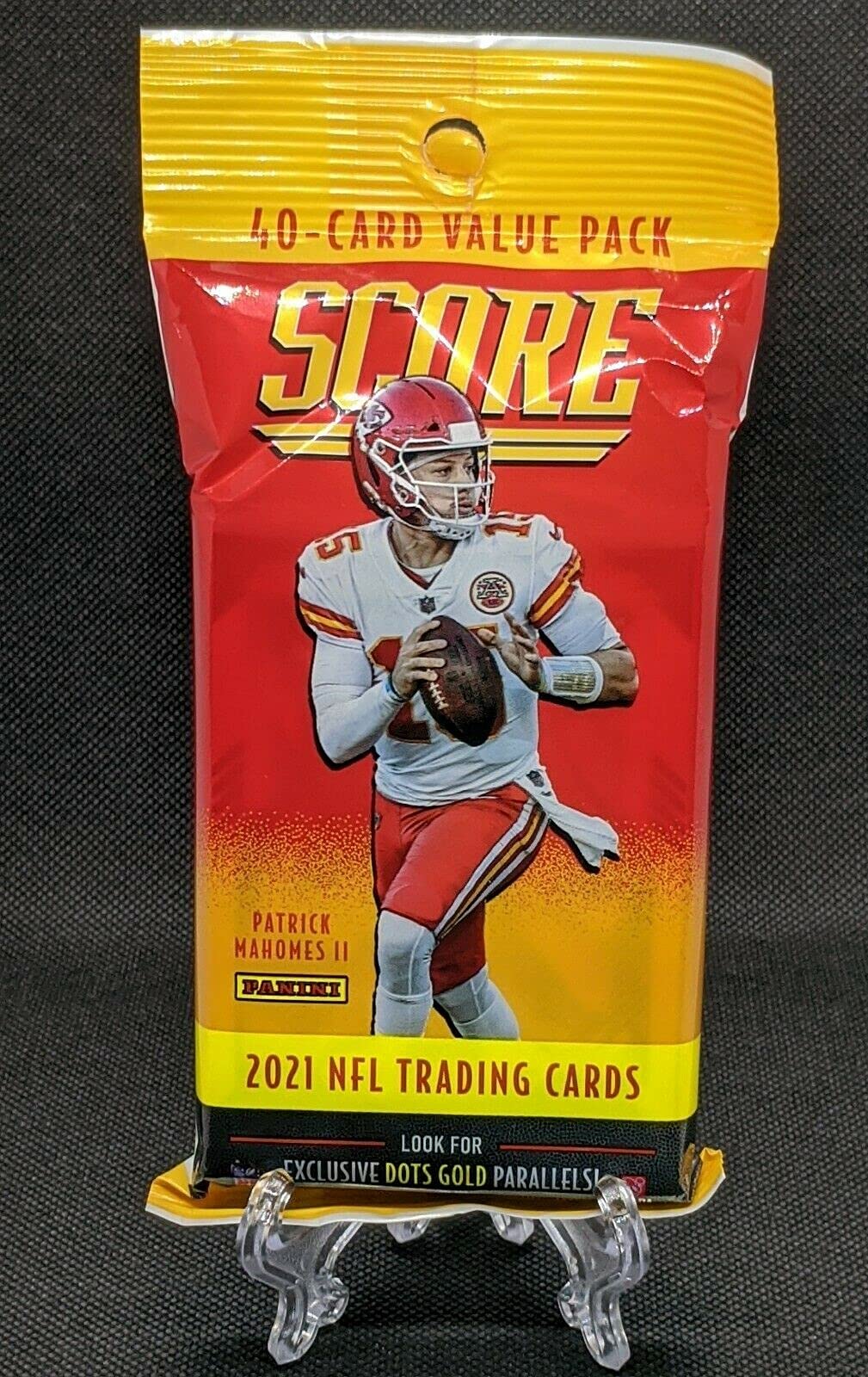 NFL 2021 Score Football Trading Card CELLO Box [12 Packs] (Pre-Order ships July)