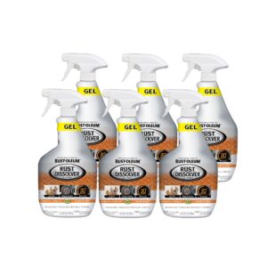 Rust-Oleum 300112-6PK Rust Dissolver Gel Spray, 32 oz, 6 Pack