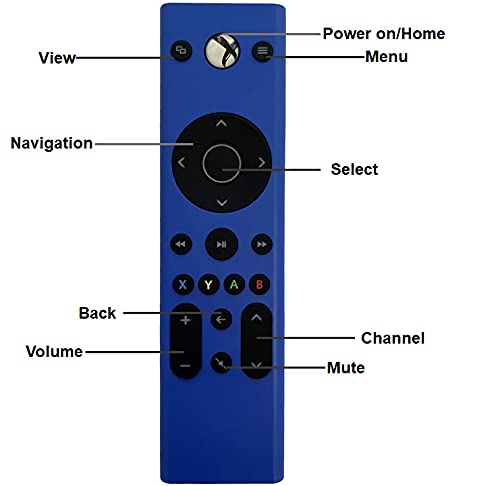 Remote Control Compatible with Xbox One, Xbox One S, Xbox One X - Blue Color